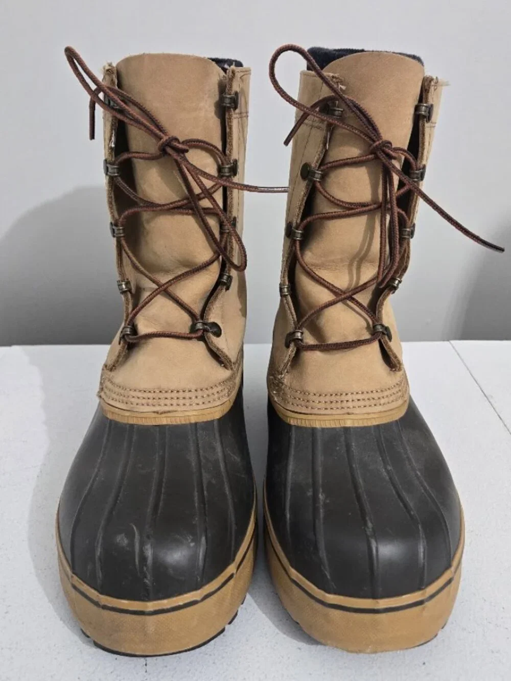 LL Bean Mens Maine Hunting Snow Pac Boots 10
